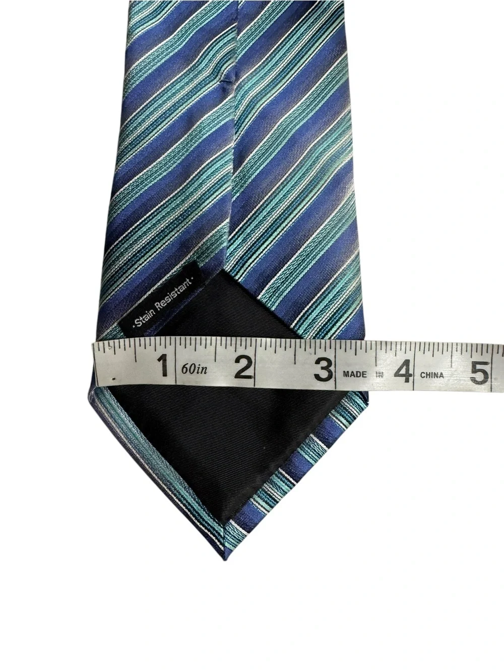 Van Heusen Silk Tie Handmade Quiet Luxury Career Professional Wedding Formal
